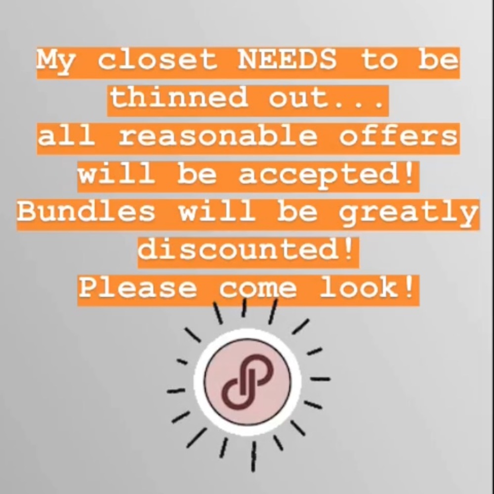 CLOSET SELLOUT!!